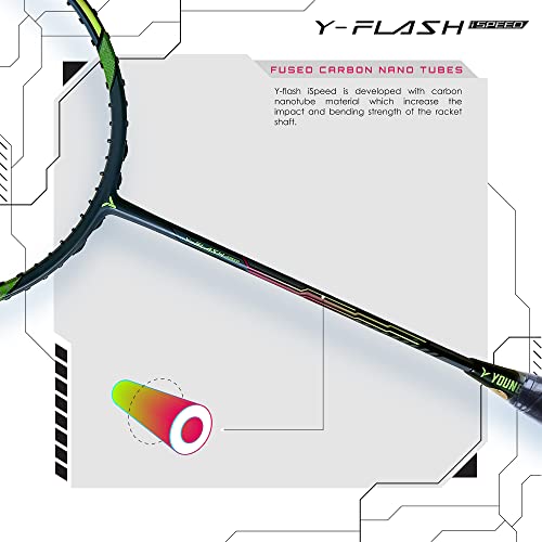 YOUNG Y-Flash Ispeed (100% Ultra Tech Japanese Graphite, 32Lbs) Aero-Dynamic