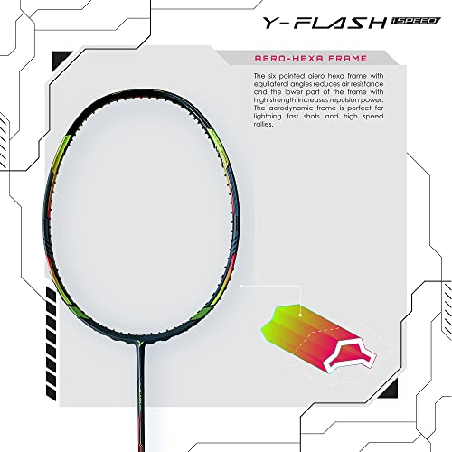YOUNG Y-Flash Ispeed (100% Ultra Tech Japanese Graphite, 32Lbs) Aero-Dynamic
