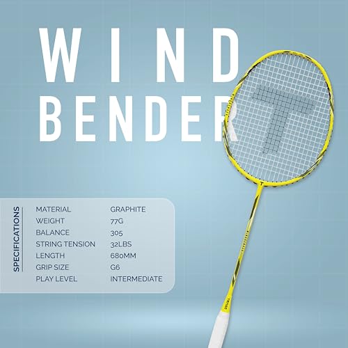 Tanso Windbender badminton racket