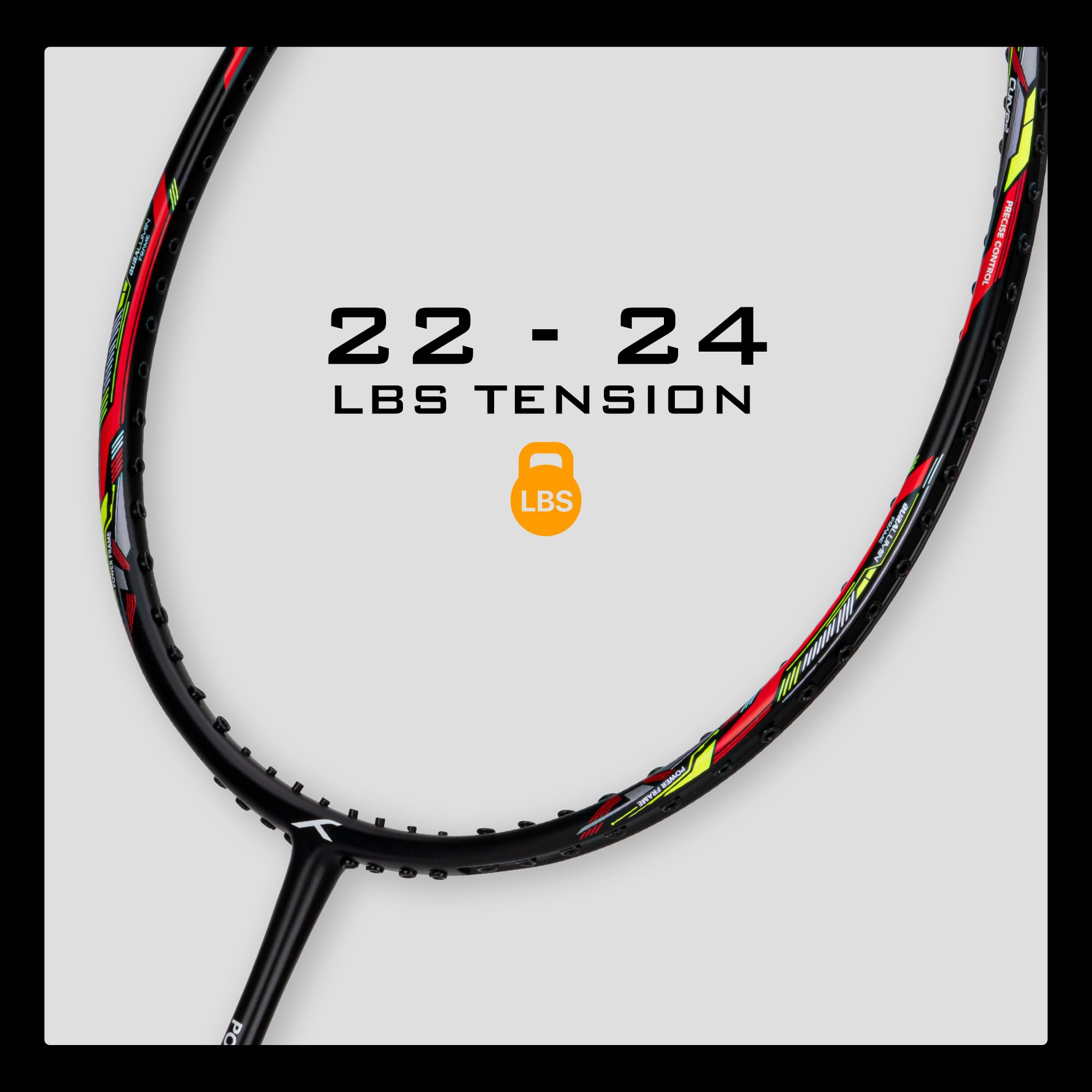 Hundred Powertek Badminton Racket