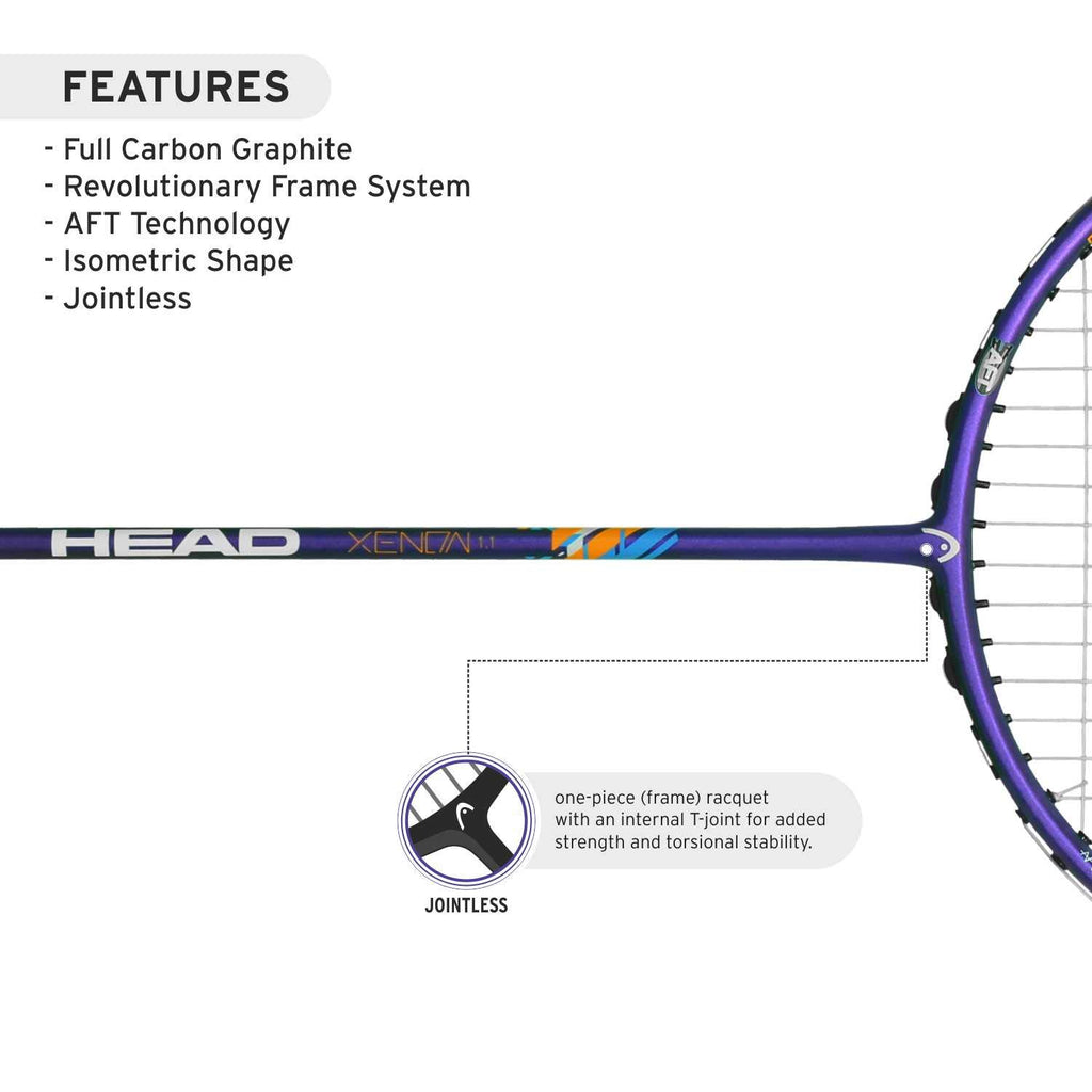 Head Xenon 1.1 badminton racket