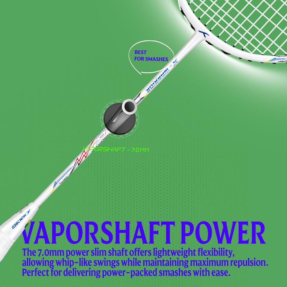 Hundred X Warrior Badminton Racket