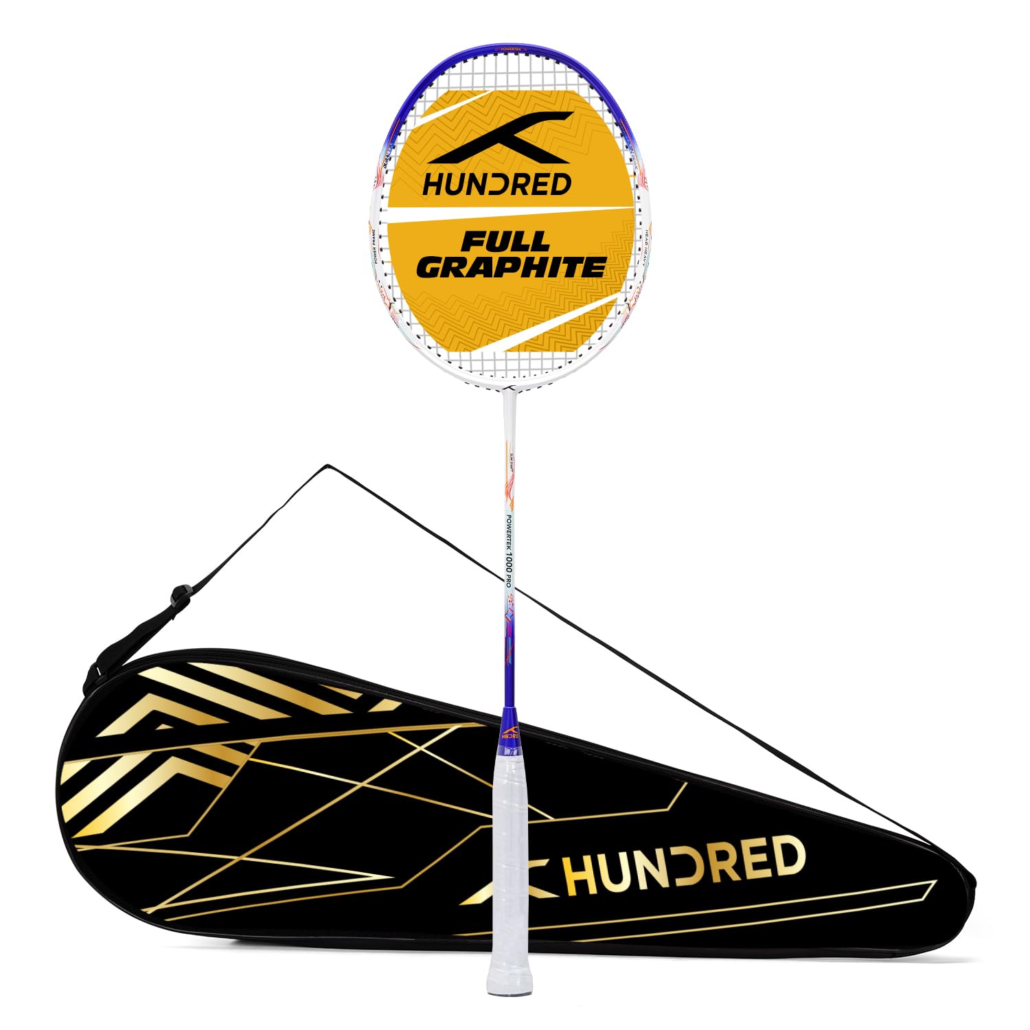 Hundred Powertek 1000 PRO Badminton Racket