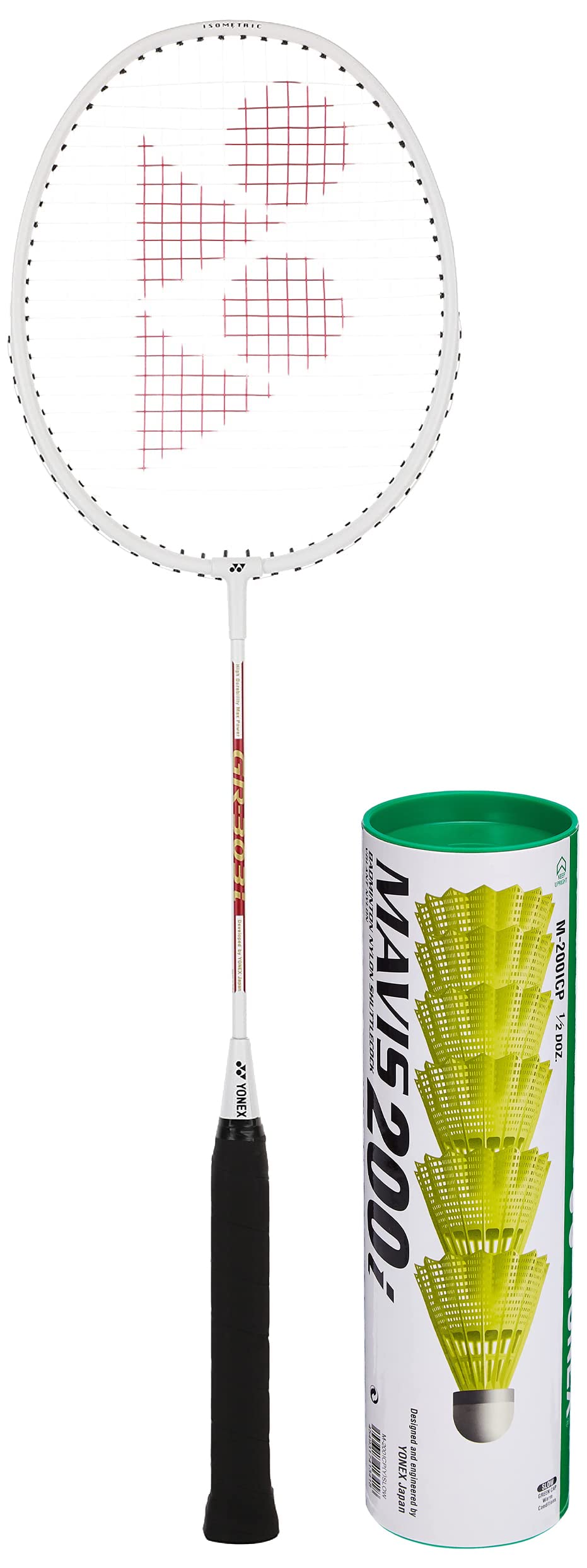 yonex-gr-303i-white-aluminium-badminton-racquet