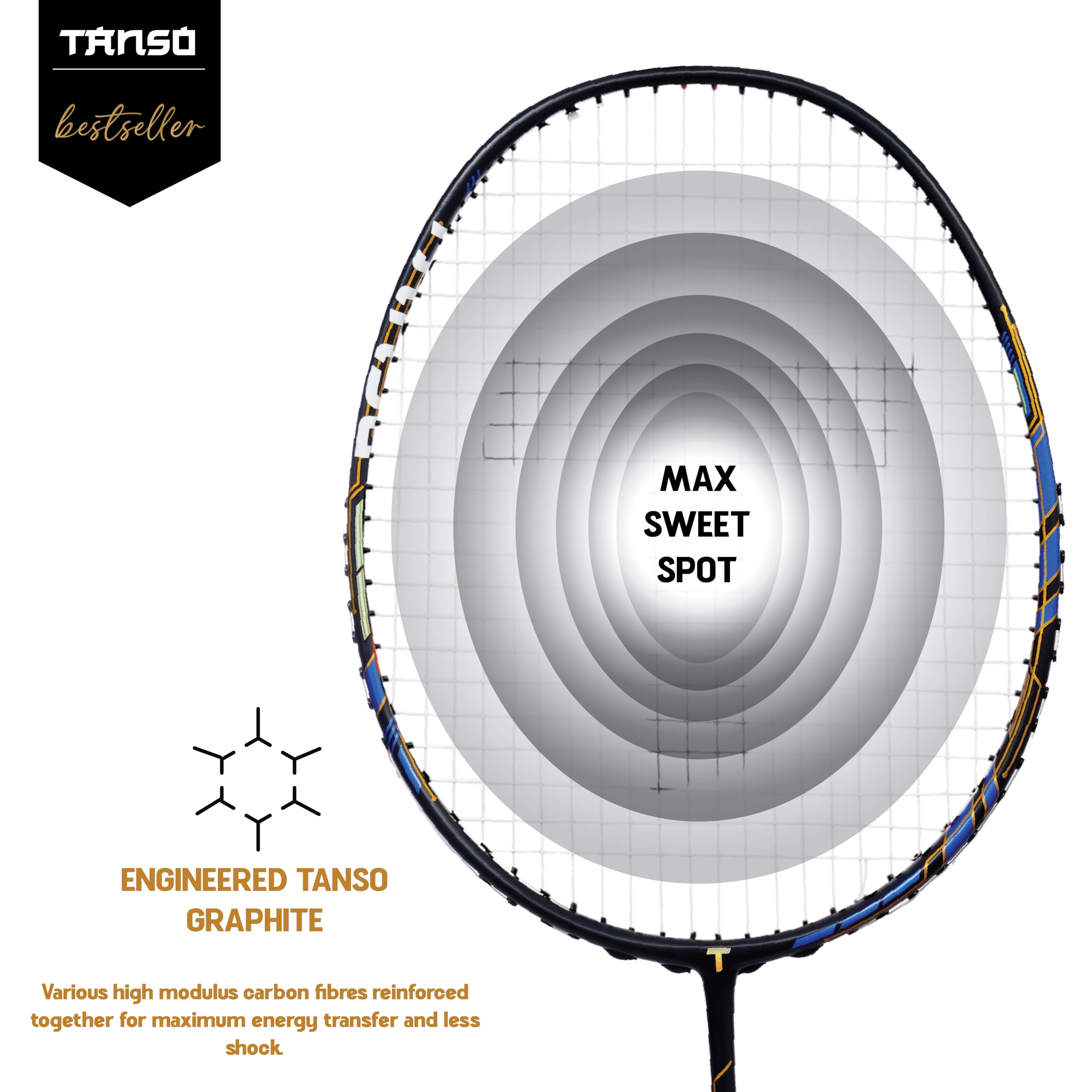 Tanso Arashi 2.0 Badminton Racket