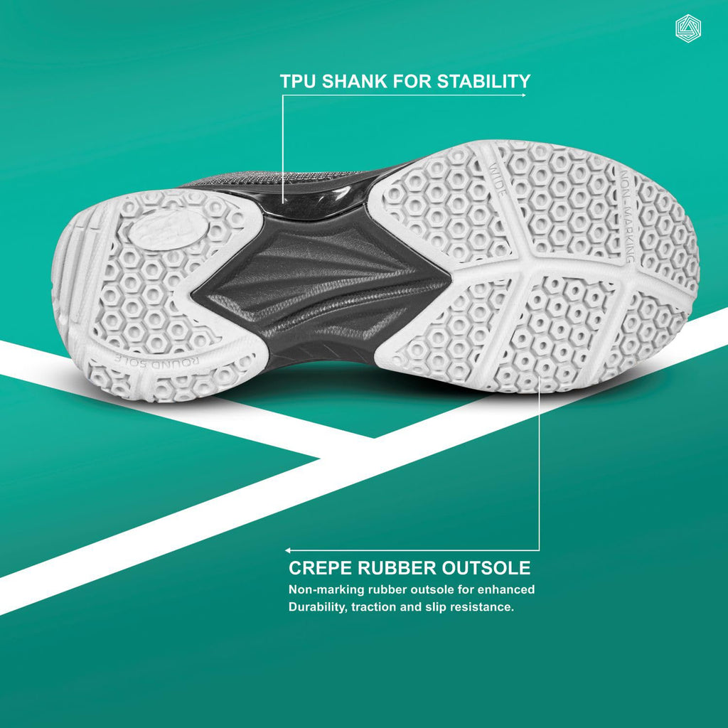 Boldfit Badminton Shoes Shuttle Non Marking Shoes For Badminton Men Light Badminton Shoes For Women & Badminton Shoes Men Breathable Non Marking