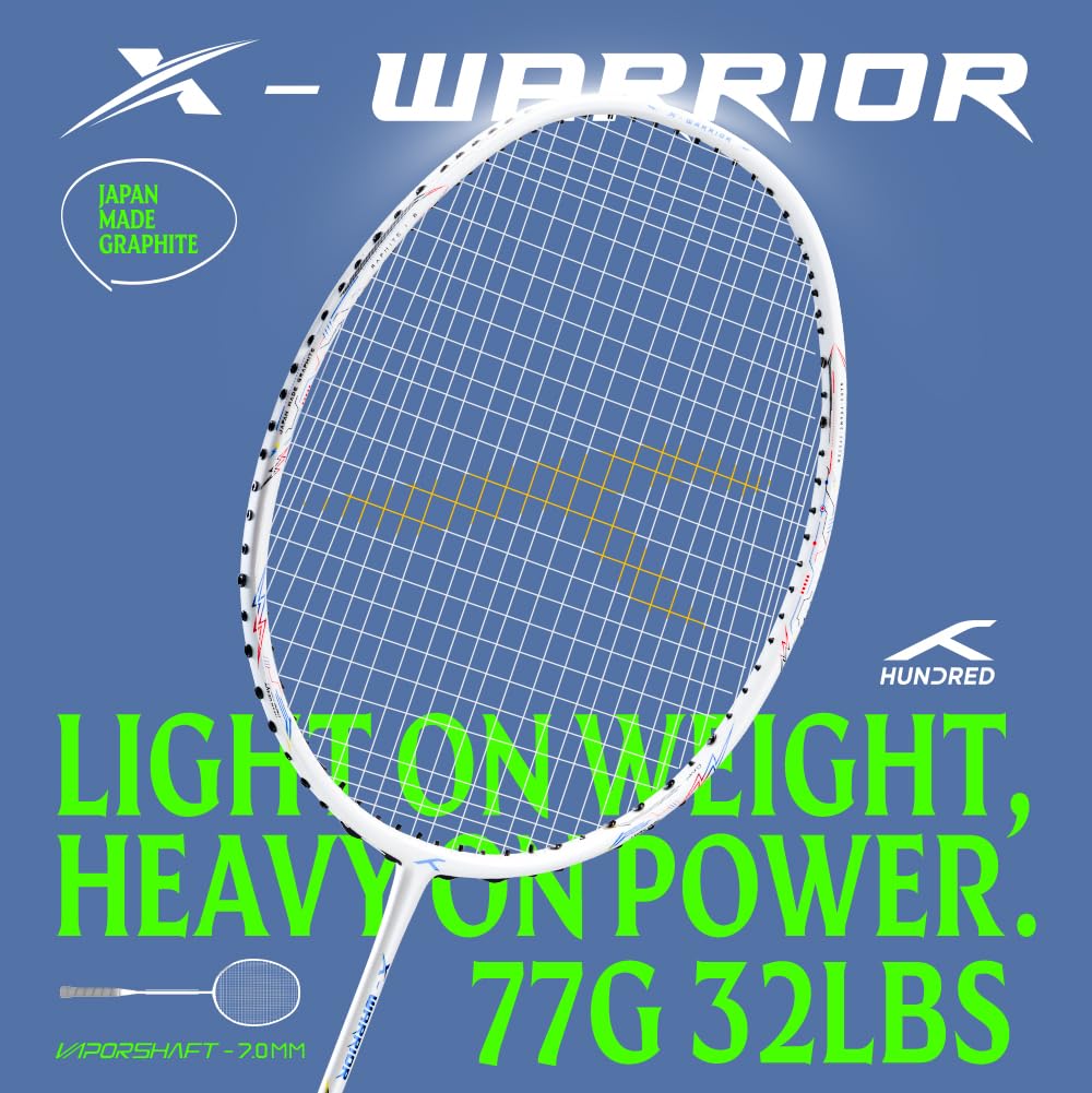 Hundred X Warrior Badminton Racket
