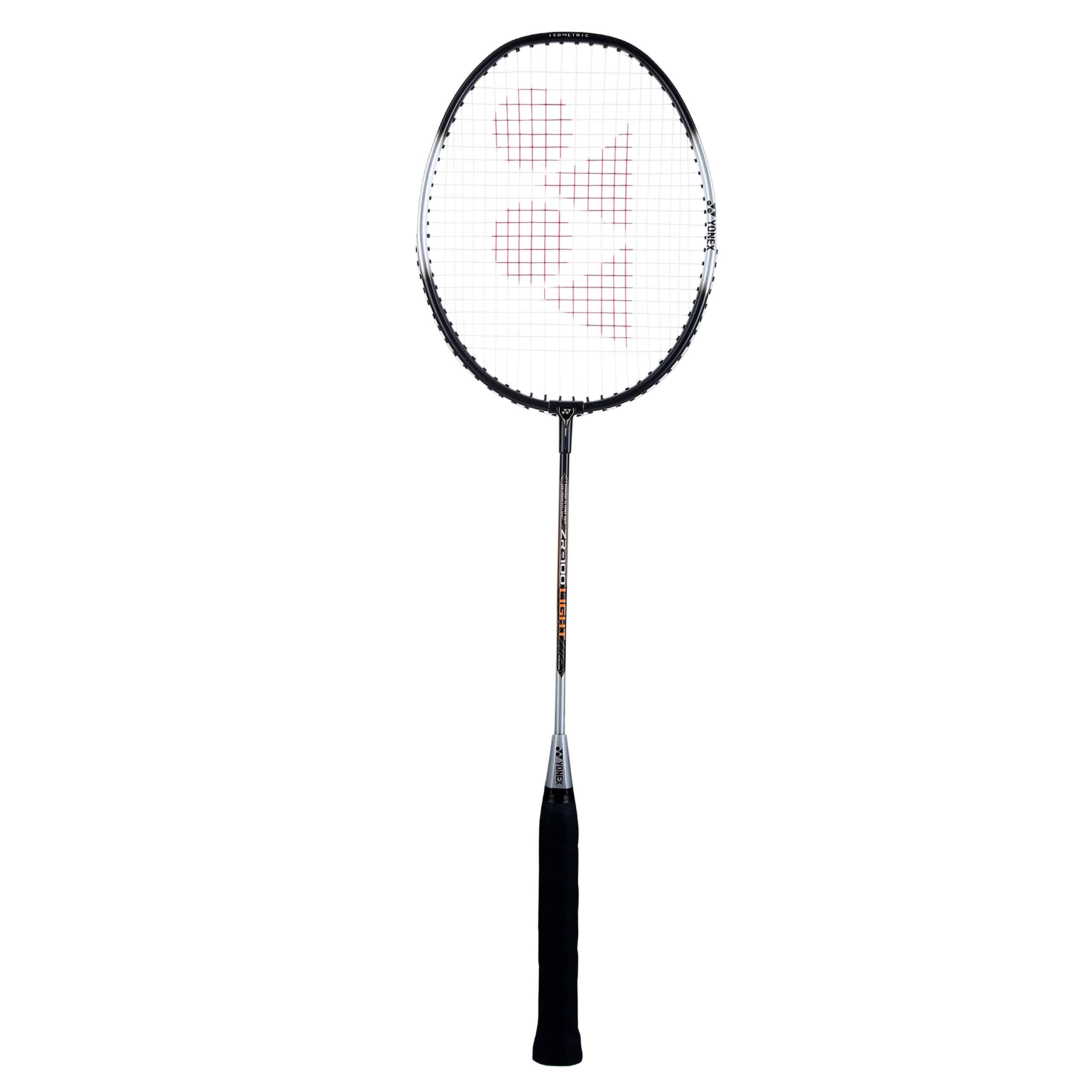 Yonex ZR 100 Light Aluminium Badminton Racquet with Full Cover | Made in India (Black,Pack of 1)