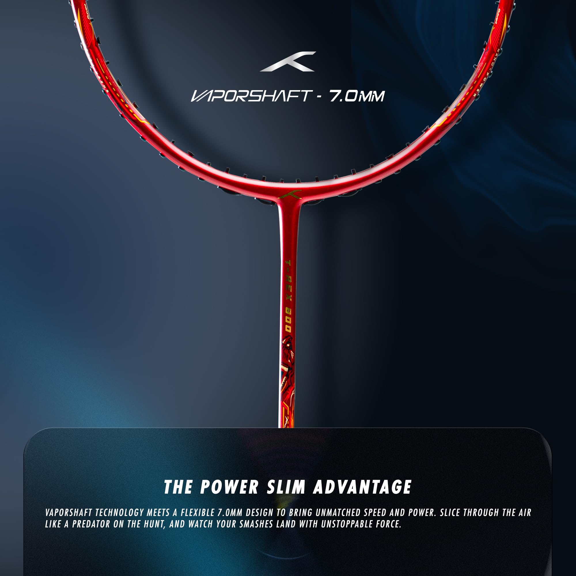 Hundred T-Rex 800 Badminton Racket