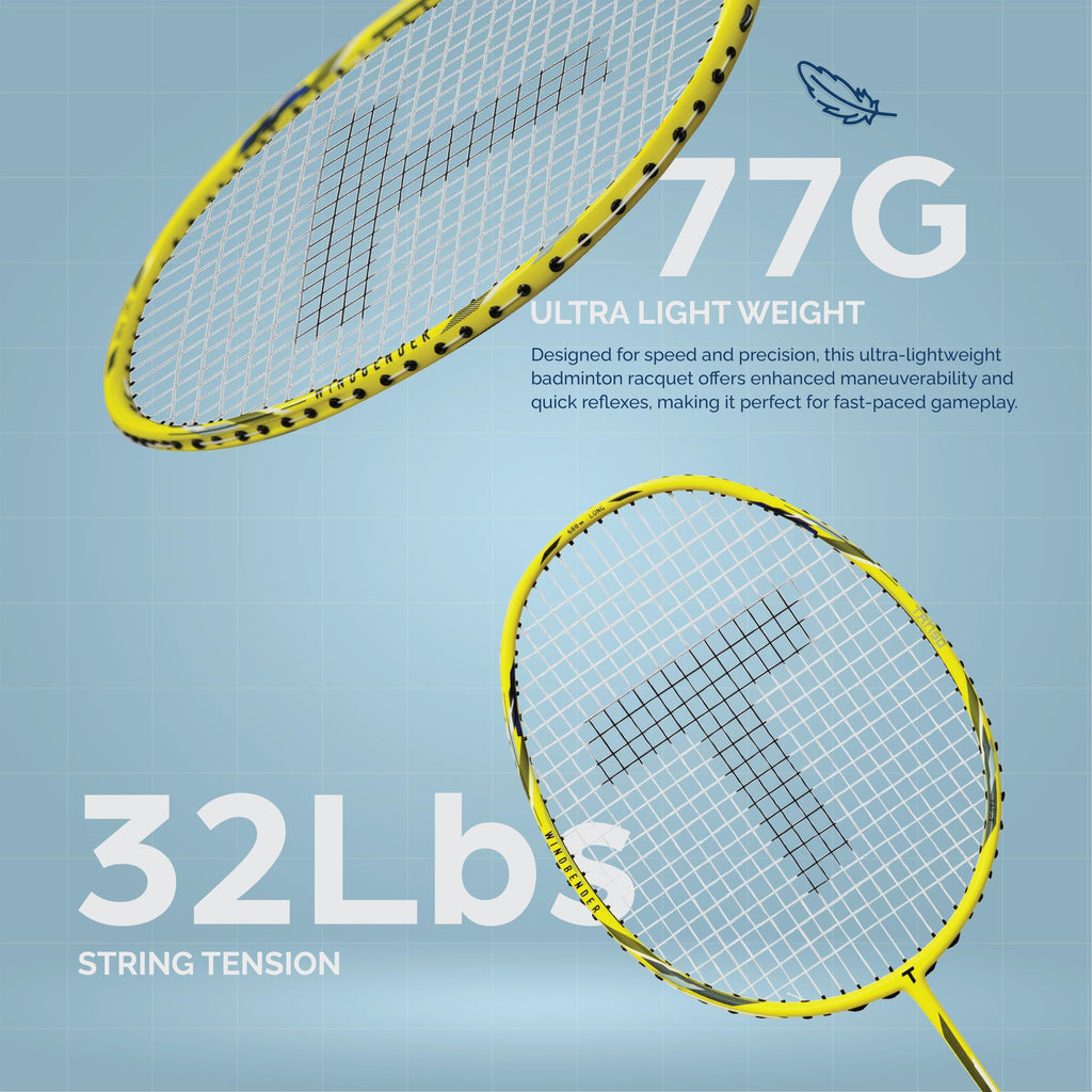 Tanso Windbender badminton racket