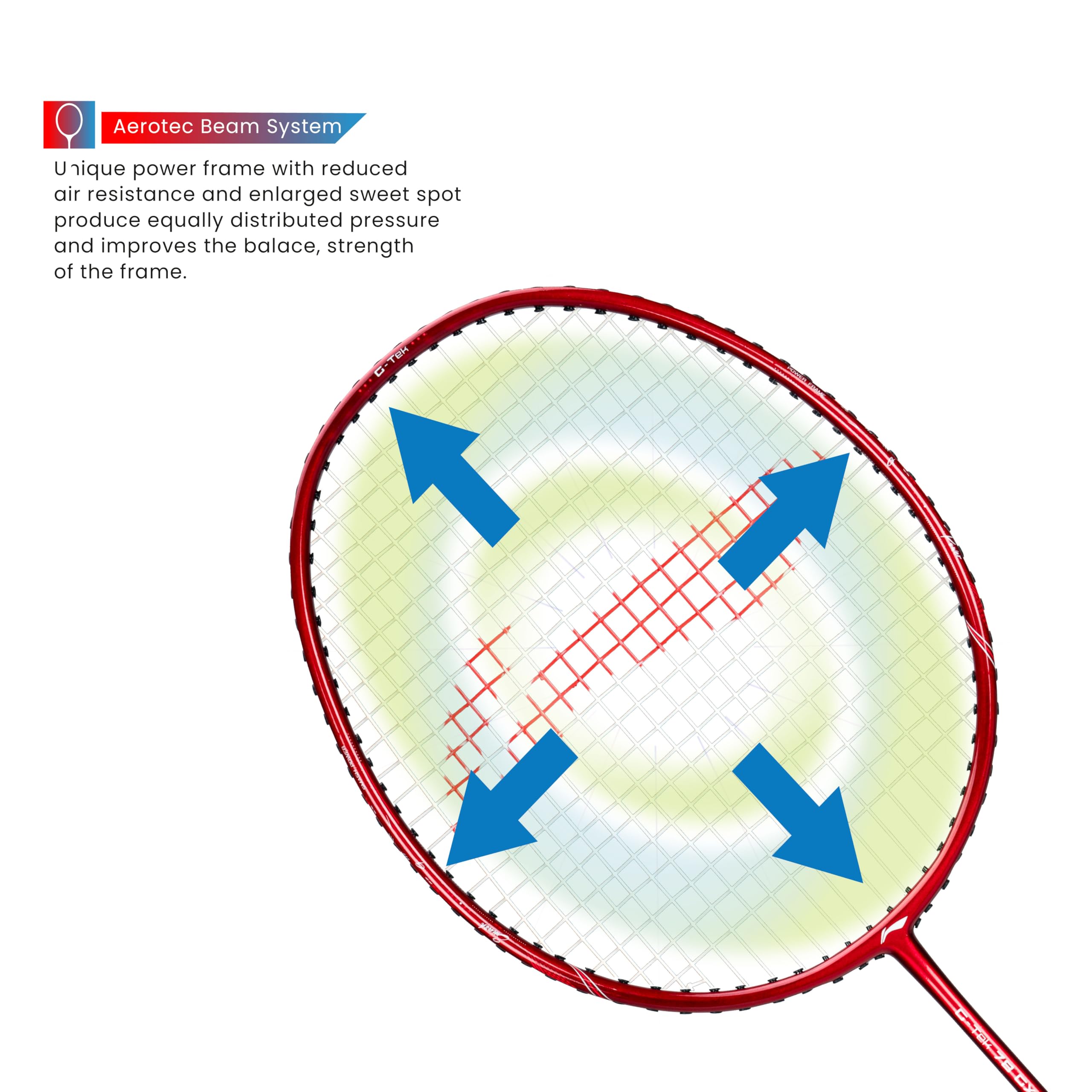 Li-Ning G-TEK 78 GX Badminton Racket