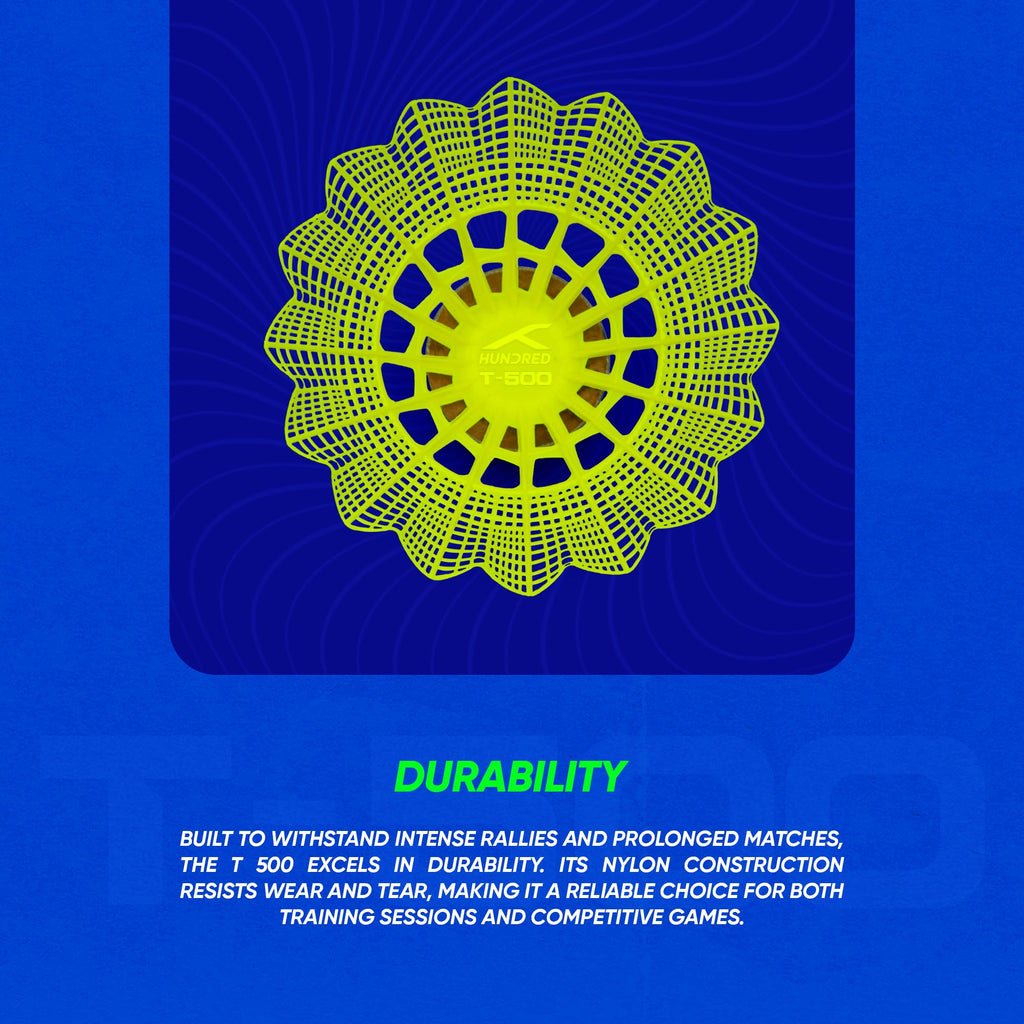 Hundred T-500 Shuttlecock